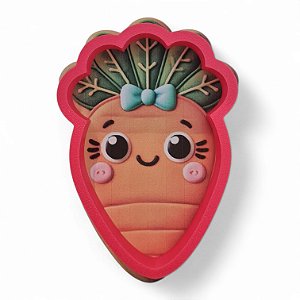 Cortador - Cenoura Fofa Páscoa