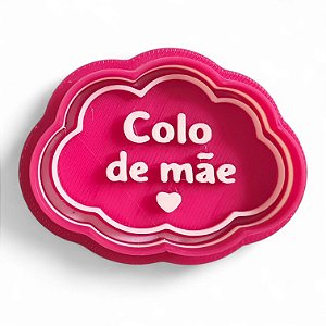 Cortador e Marcador 3D Colo de Mãe (Dia das Mães)