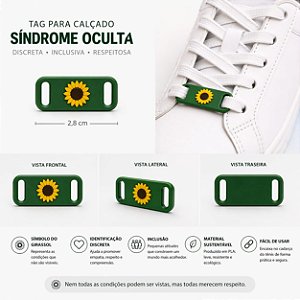 FeraTag Síndrome Oculta – Kit Identificador para Cadarço Infantil