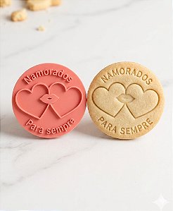 Cortador e Marcador em 3D - Namorados para Sempre (Namorados)