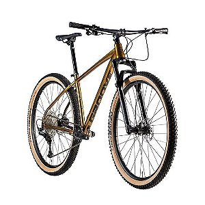 Bicicleta Groove Riff 70 Aro 29 Deore 12V Dourado 2023