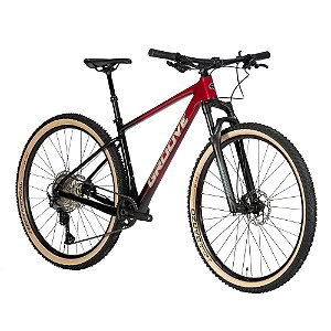 Bicicleta Groove Carbono RHYTHM 7 12V Vermelho/Preto