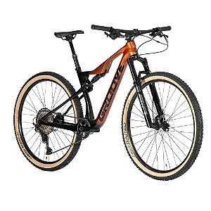 Bicicleta Groove Slap 9 Full Carbon 12V Bronze / Preto