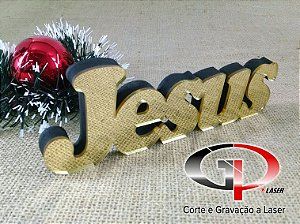 Palavra Decorativa para Mesa - JESUS (SKU 0000000602822)