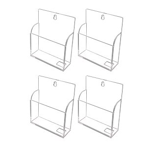 Kit com 4 Suportes de Acrílico para Medidores de Temperatura e Umidade Datalogger