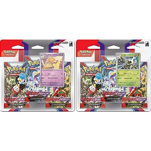 Pokemon Blister Triplo EV1 Escarlate e Violeta Copag