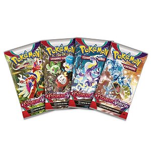 Pokemon Booster Unitário EV1 Escarlate e Violeta Copag