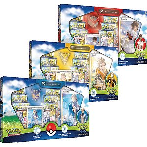 Box de Cartas - Pokémon GO - Eevee Radiante - Broche - 38 Cartas - Copag