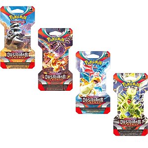 Pokémon Blister Obsidiana Em Chamas Original Copag