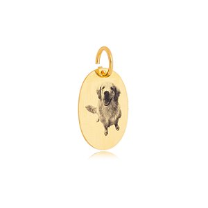 Colar Oval Personalizado