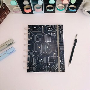 Caderno de Disco Colegial Tecnologia e Circuitos | Buendía
