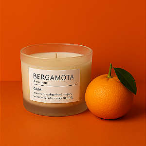Vela Aromática Bergamota 110g