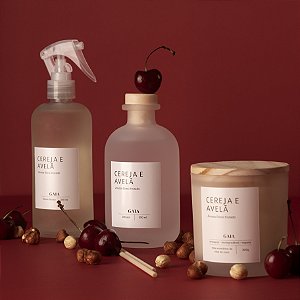 Kit Aura Completa Cereja e Avelã