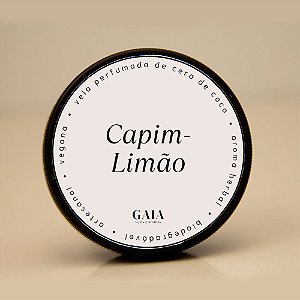 Vela Aromática Capim-limão 50g