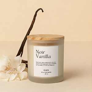 Vela Aromática Noir Vanilla 200g