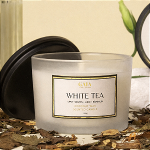 Vela Aromática White Tea 100g