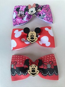Laço Mickey - Mine, c/ 10 und, tam G