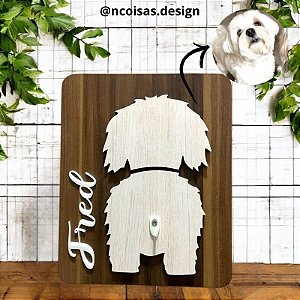Porta-coleira 1 pet