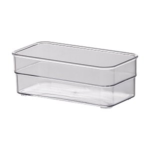 Organizador Diamond  15x7,5x5,2cm cristal Paramount