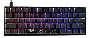 Teclado Mecânico Ducky Channel Mecha Mini V2 RGB Cherry Brown - DKME2061ST-BUSPDAAT1