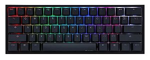 Teclado Mecânico Ducky Channel One 2 Mini v2 RGB Backlit Cherry Brown - DKON2061ST-BUSPDAZT1