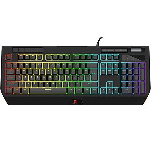 Teclado Semi-Mecânico RGB com botões Multimídia e Volume 1stplayer K9 - K9