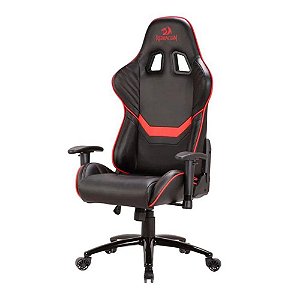 Cadeira Gamer Redragon Coeus, Cor Preta e Vermelho - C201-BR