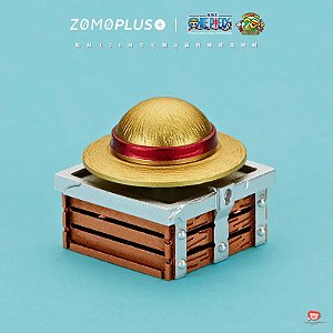 Keycap Artisan ZOMOPLUS One Piece Alumínio, Chapéu do Luffy - 769129953337