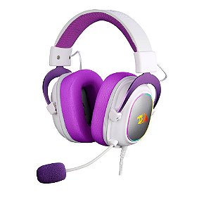 Headset Gamer Redragon Zeus X Soda Pop RGB, USB - H510WP-RGB