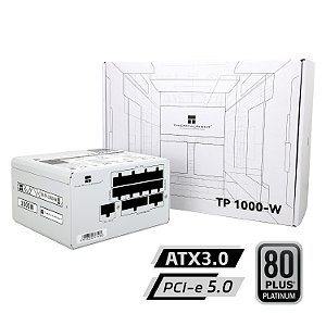 Fonte de alimentação Thermalright 1000w 80 Plus Platinum Branca - TP-1000-W