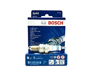 Jogo De Vela Original Bosch Meriva Montana Omega Opala Spin (SP43)