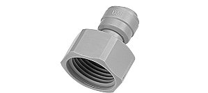 Conector Engate Rápido DM Fit para Chopeira Rosca Fêmea 5/8' X 3/8 Tubo
