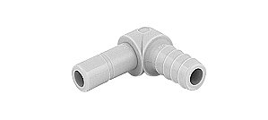 Conector Engate Rápido DM Fit para Chopeira Conector L Pino 3/8" x 3/8" Espigão