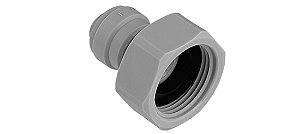 Conector Engate Rápido DM Fit para Chopeira Rosca Fêmea 3/4" x 3/8" Tubo