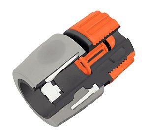 Engate Rápido com Aquastop Tramontina em Plástico para Mangueira 1/2"