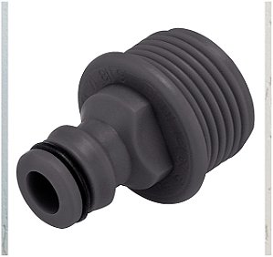 Bico Adaptador Macho Tramontina com Rosca Externa 3/4" em Plástico para Jardim