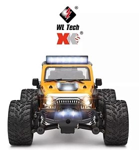 Carro de Controle Remoto  Wl toys com faróis e lanternas