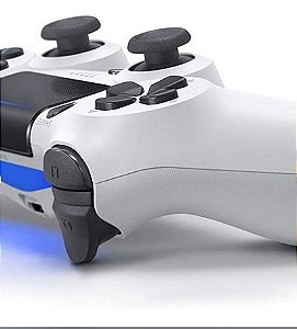 Controle DualShock sem fio para Playstation 4, Computador e Android Cor Branco