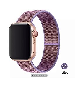 Pulseira De Nylon Para  Apple Relógio series se 6 5 4 3 2 1