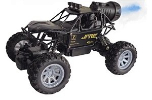 Carrinho Controle Remoto Crawler 4x4 Recarregavel Big Fumaça