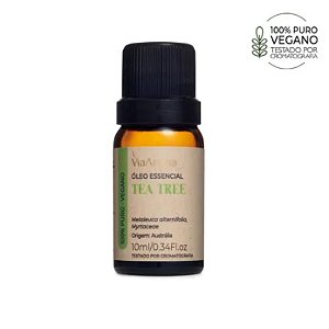 Óleo Essencial Tea Tree (Melaleuca) 10ml - Via Aroma