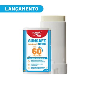 Protetor Solar Infantil FPS60 SUNSAFE Baby & Kids 15,5g - Pink Cheeks