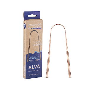 Raspador de língua 100% de cobre - Alva