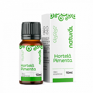 Óleo Essencial Natural de Hortelã Pimenta 10mL - Orgânico Natural