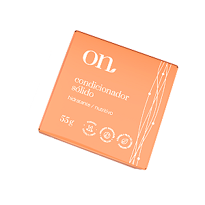 Condicionador sólido nutritivo 55g - Orgânico Natural