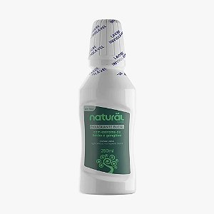 Enxaguante bucal natural com extratos de limão e gengibre 250mL - Orgânico Natural