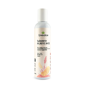 Sabonete purificante 200ml - Livealoe