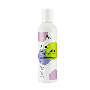 Shampoo sabonete aloe jabuticaba 240ml - LiveAloe
