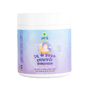 Sal de banho relaxante aromaterapêutico 500g - Verdi Natural