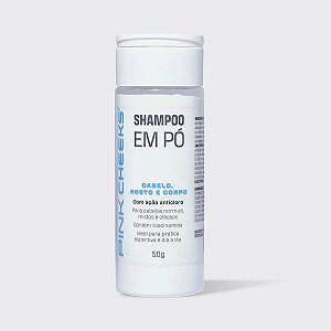 Shampoo 3 em 1 em pó 50g - Pink Cheeks